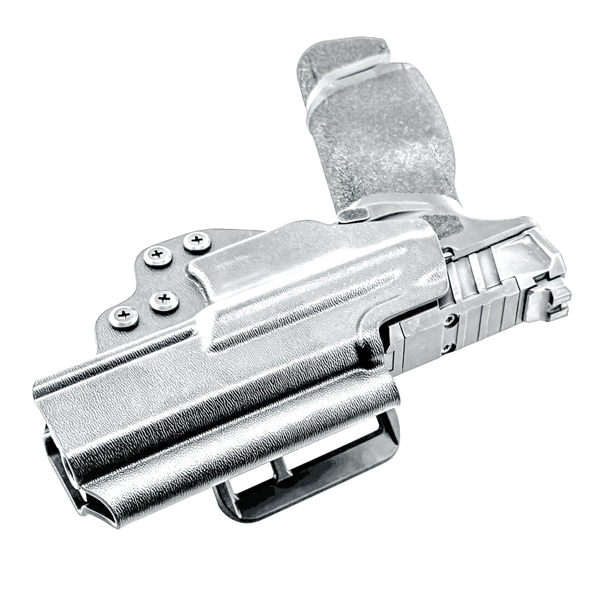 For the best Kydex OWB Inside Waistband Holster for the Springfield Armory Echelon shop Four Brothers 4BROS Holsters. Fits most Red Dot Sights. Made in USA