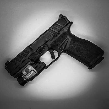 For the best, most comfortable, AIWB, IWB Inside Waistband Holster designed to fit the Springfield Armory Echelon and Streamlight TLR-7 HL-X, TLR-7 X, & TLR-7 A, shop Four Brothers 4BROS holsters. Adjustable retention, full sweat guard, smooth edges for comfort and concealment. Profile cut for red dots. Made in USA