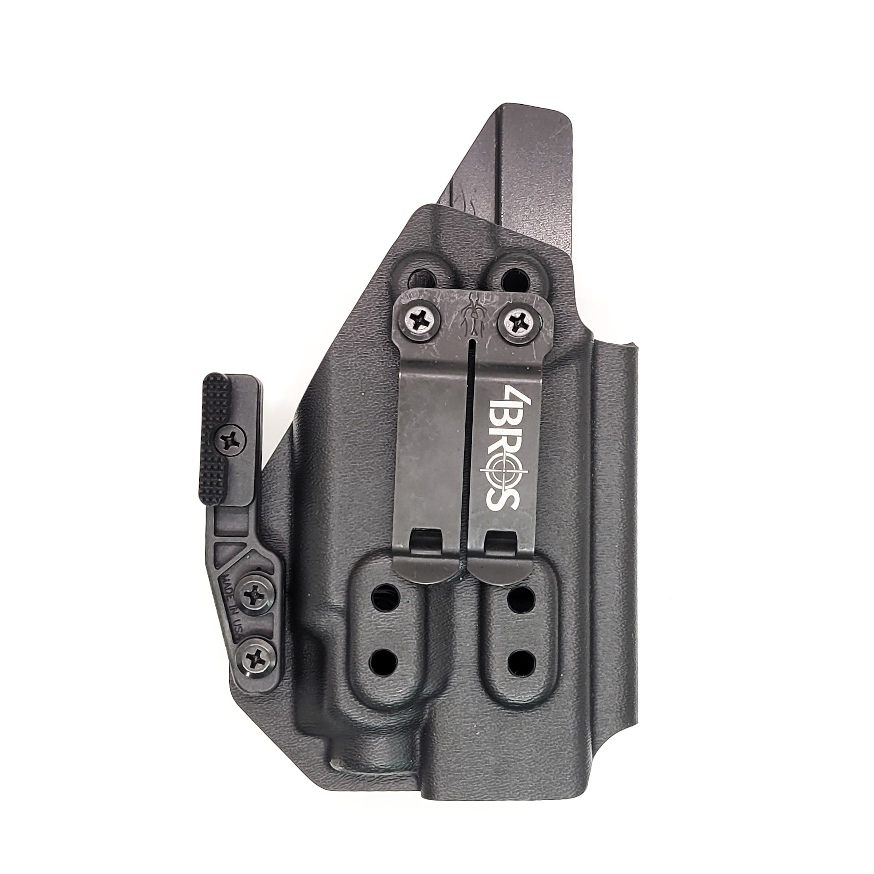 For the best IWB Kydex Inside Waistband Holster for the Springfield Hellcat Pro & Streamlight TLR-8 Sub or TLR-8 Sub G, shop Four Brothers 4BROS Holsters.  