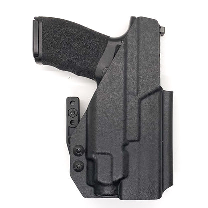 For the best IWB Kydex Inside Waistband Holster for the Springfield Hellcat Pro & Streamlight TLR-8 Sub or TLR-8 Sub G, shop Four Brothers 4BROS Holsters.  