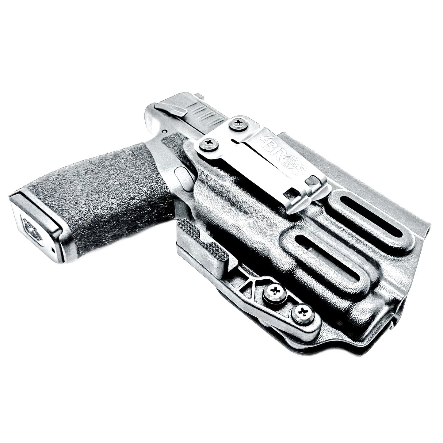 For the best IWB Kydex Inside the Waistband Holster for the Springfield Armory Hellcat Pro with SureFire XC3 Sub shop Four Brothers Holsters.