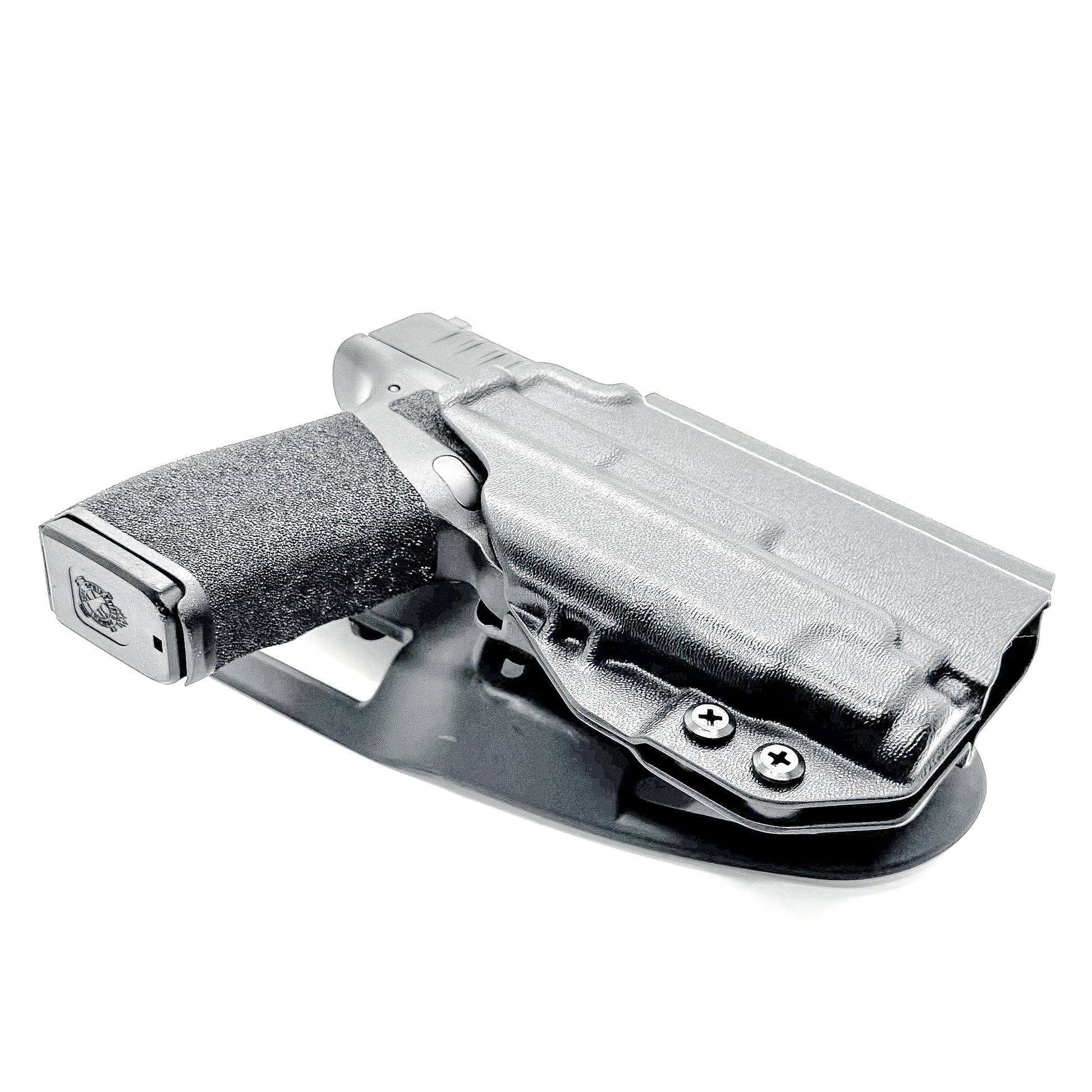 For the best, Outside Waistband OWB Springfield Hellcat Pro & Streamlight TLR-7 HL-X, X & A Duty & Competition Style Kydex Holster, shop Four Brothers Holsters
