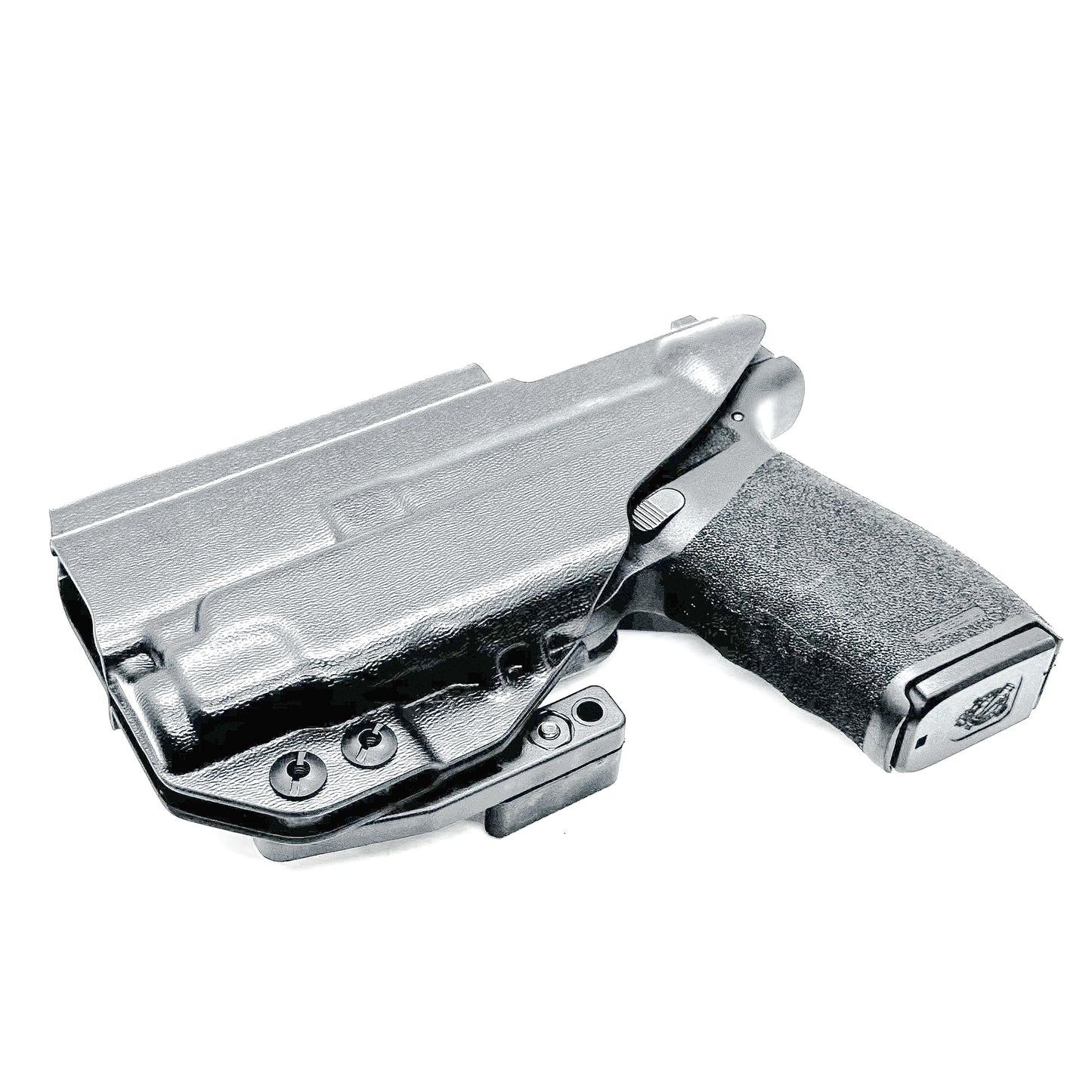 Inside Waistband holster for the Hellcat Pro & Streamlight TLR-7 Sub with DCC Monoblock and Modwing in Black.