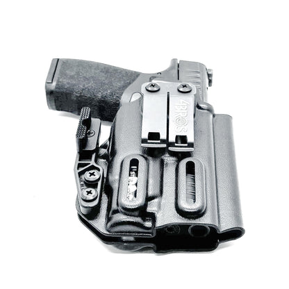 Inside Waistband holster for the Hellcat Pro & Streamlight TLR-7 Sub with DCC Monoblock and Modwing in Black.