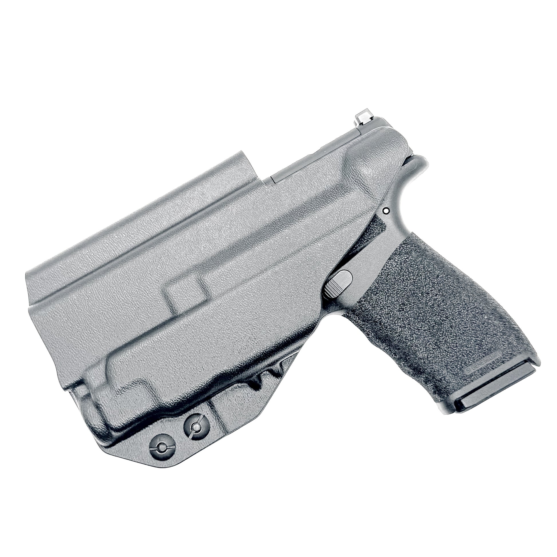 For the best IWB Kydex Inside Waistband Holster for the Springfield Hellcat Pro pistol with the Streamlight TLR-7 Sub 1913 shop Four Brothers 4BROS Holsters.