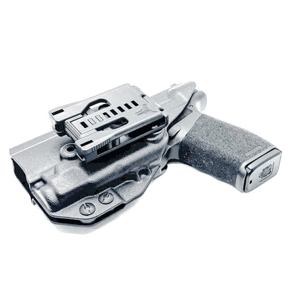 For the best Outside Waistband OWB Holster for the Springfield Hellcat Pro pistol with the Streamlight TLR-7 Sub 1913 version, shop Four Brothers Holsters.