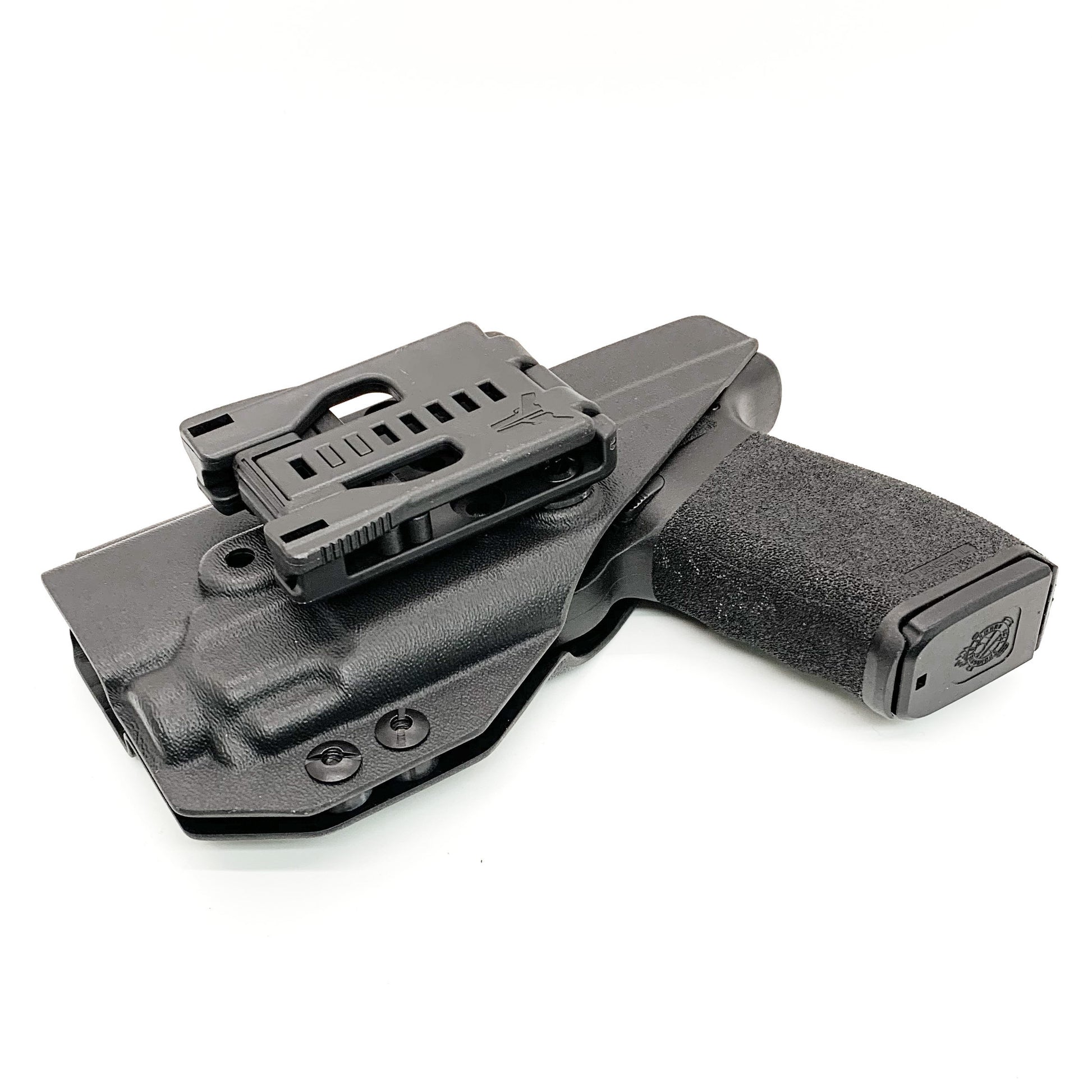 For the best Outside Waistband OWB Holster for the Springfield Hellcat Pro pistol with the Streamlight TLR-8 Sub 1913 light, shop Four Brothers 4BROS Holsters. 