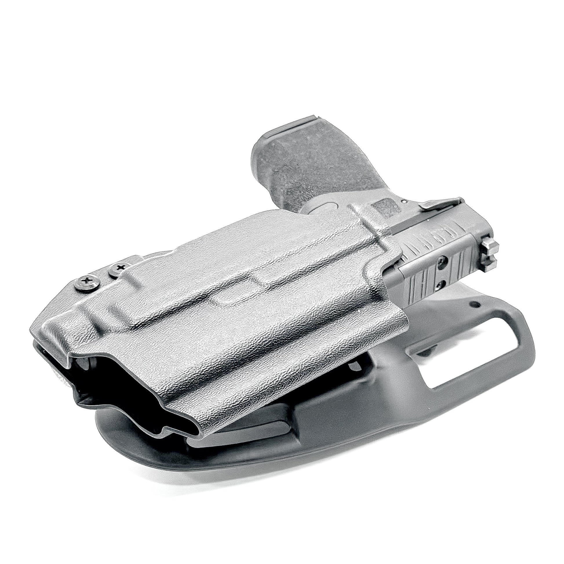For the best, Outside Waistband OWB Springfield Hellcat Pro & Streamlight TLR-7 HL-X, X & A Duty & Competition Style Kydex Holster, shop Four Brothers Holsters