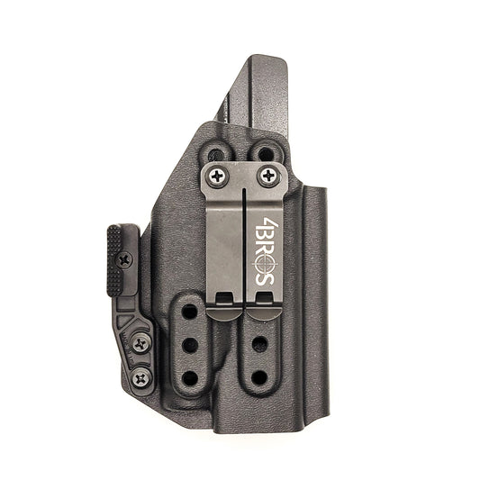 For the best IWB Kydex Inside Waistband Holster for the Springfield Armory Hellcat pistol with the Streamlight TLR-7 Sub shop Four Brothers 4BROS Holsters.
