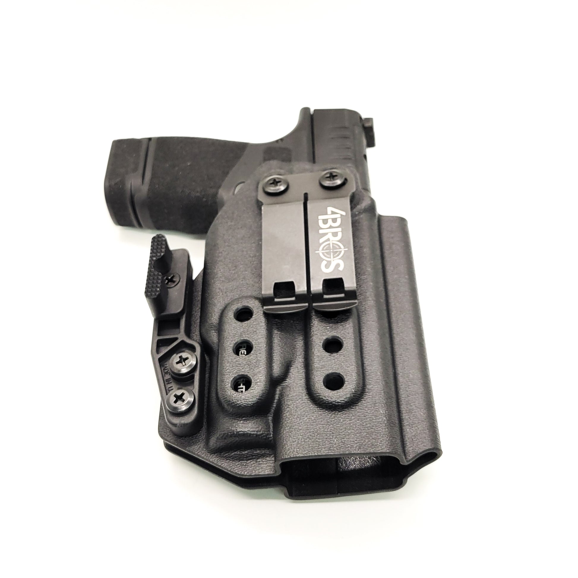 For the best IWB Kydex Inside Waistband Holster for the Springfield Armory Hellcat pistol with the Streamlight TLR-7 Sub shop Four Brothers 4BROS Holsters.