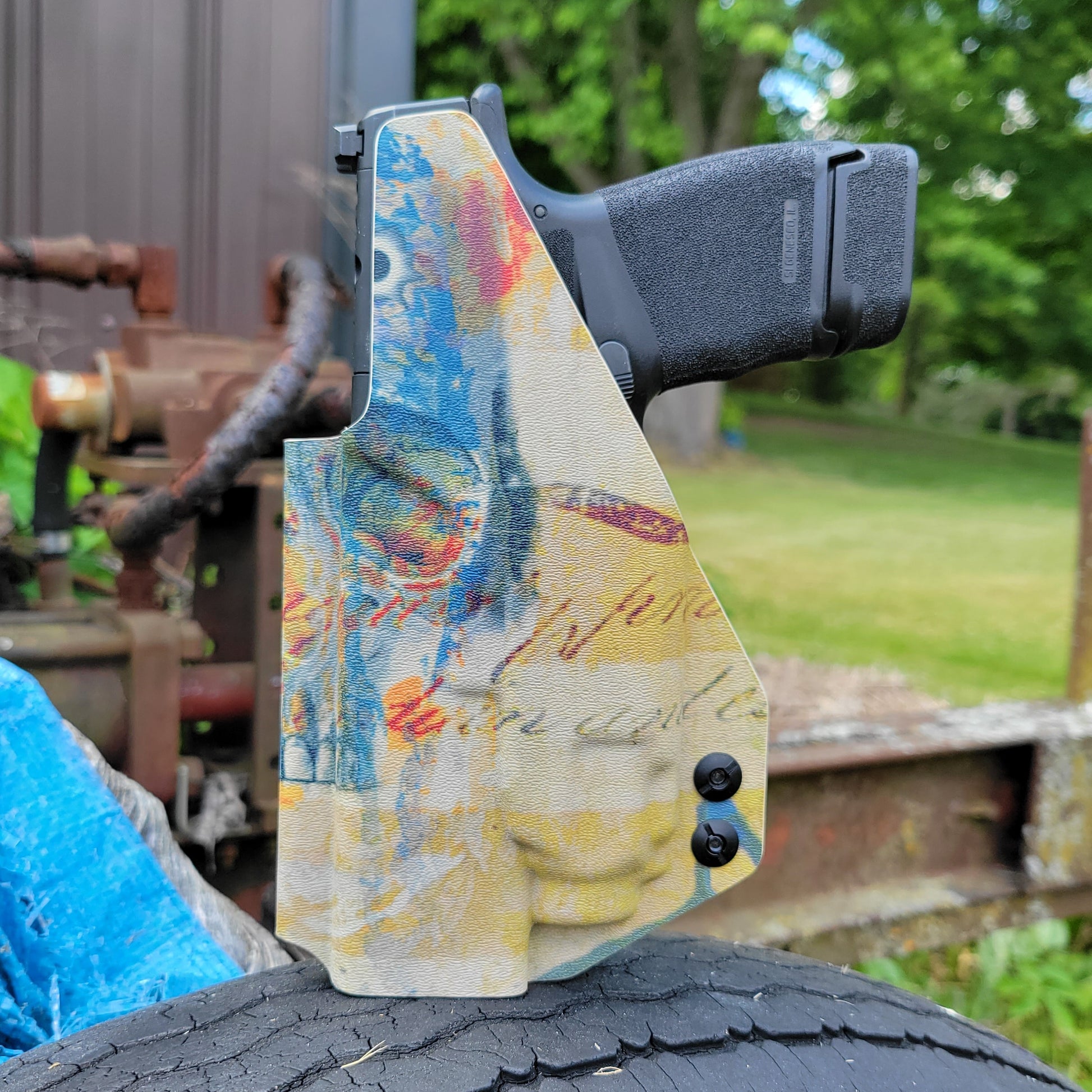 For the best IWB Inside Waistband Kydex Holster for the Springfield Hellcat Micro Compact or Hellcat RDP & Streamlight TLR-8 Sub, shop Four Brothers Holsters.  