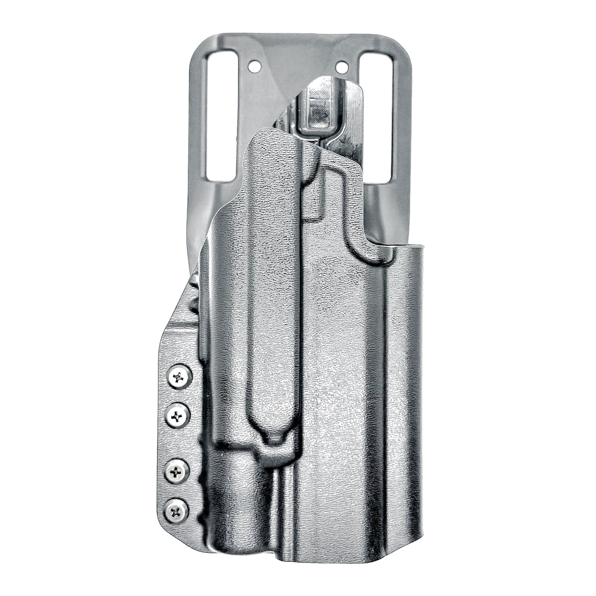 Shop the 4BROS Duty & Competition Holster for the Springfield Prodigy 5" with SureFire X300 series light. Optics ready; formed using .093" Kydex thermoplastic.