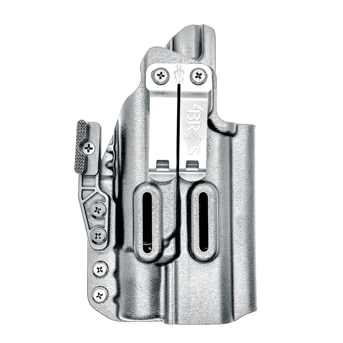 For the best IWB Kydex Inside Waistband Holster for the Springfield Armory Prodigy 5" & Surefire X300 with adjustable retention, shop 4 Bros Holsters.
