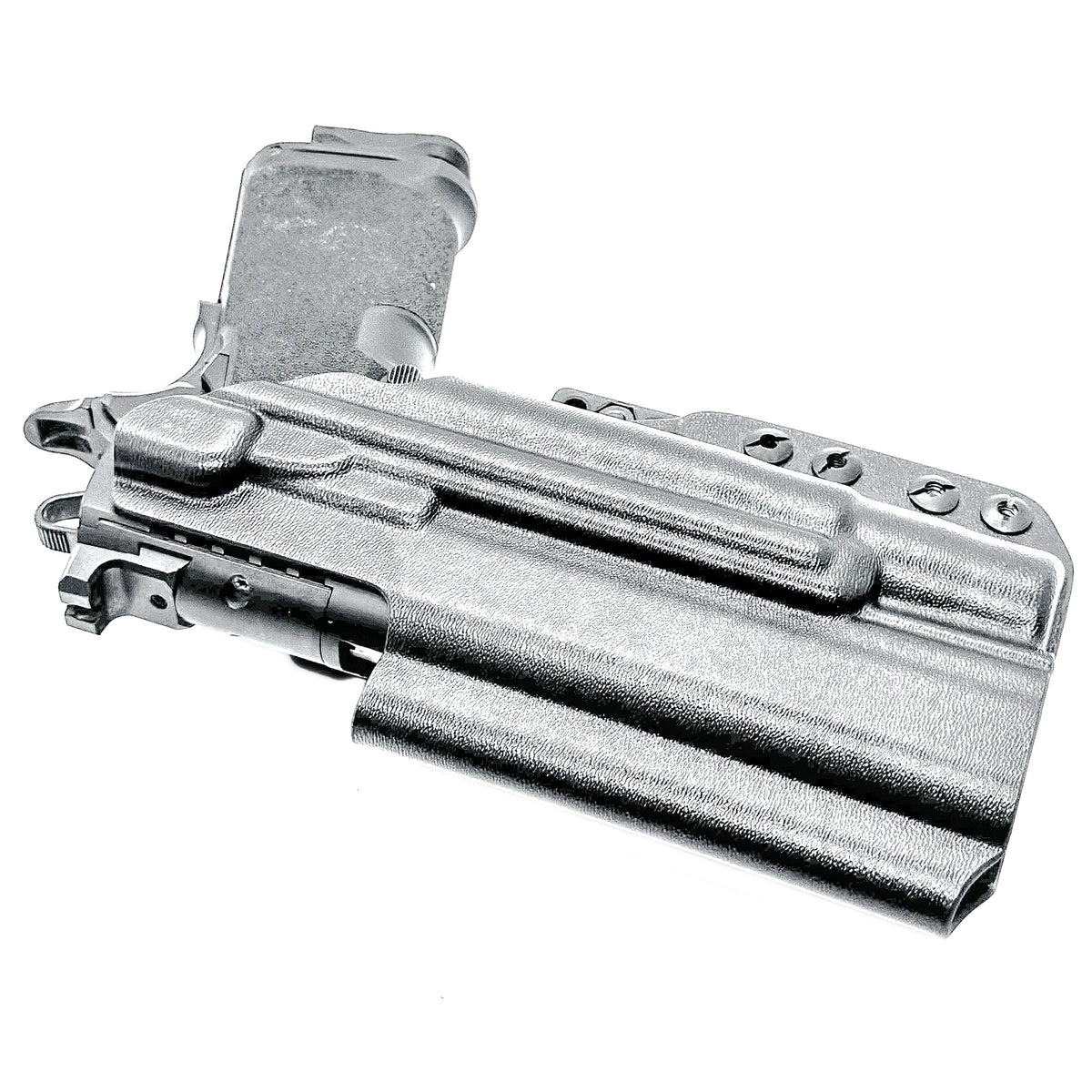 For the best IWB Kydex Inside Waistband Holster for the Springfield Armory Prodigy 5" & Surefire X300 with adjustable retention, shop 4 Bros Holsters.
