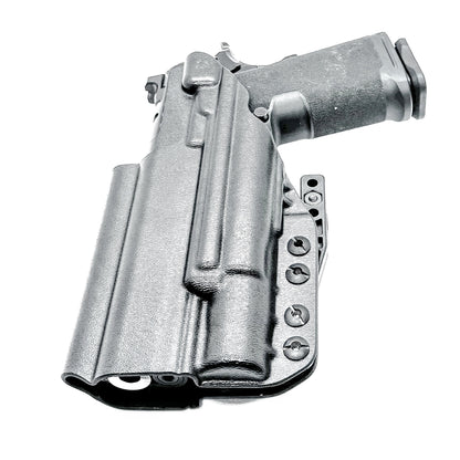 For the best IWB Kydex Inside Waistband Holster for the Springfield Armory Prodigy 5" & Surefire X300 with adjustable retention, shop 4 Bros Holsters.