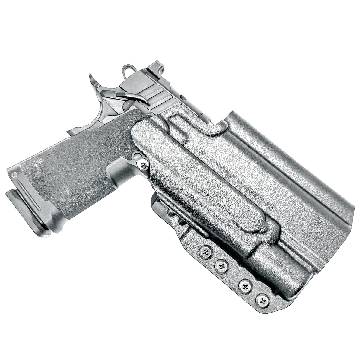 Shop 4Bros for the best Springfield Armory 1911 DS Prodigy and Surefire X300 Outside Waistband OWB Holster. Adjustable retention, optics-ready, .093" Kydex