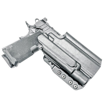 Shop 4Bros for the best Springfield Armory 1911 DS Prodigy and Surefire X300 Outside Waistband OWB Holster. Adjustable retention, optics-ready, .093" Kydex