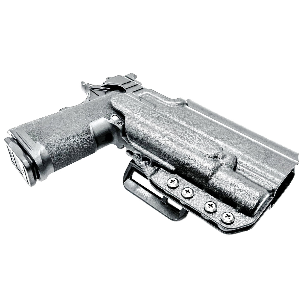 Shop 4Bros for the best Springfield Armory 1911 DS Prodigy and Surefire X300 Outside Waistband OWB Holster. Adjustable retention, optics-ready, .093" Kydex