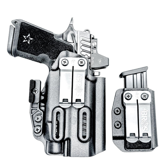Staccato HD C4X & TLR-7 HL-X IWB Holster with Magazine Carrier Combo
