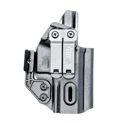 Precision-fit IWB inside the waistband holster for the Staccato HD C3.6 from Four Brothers. Slim, secure, and adjustable for optimal comfort and concealment.