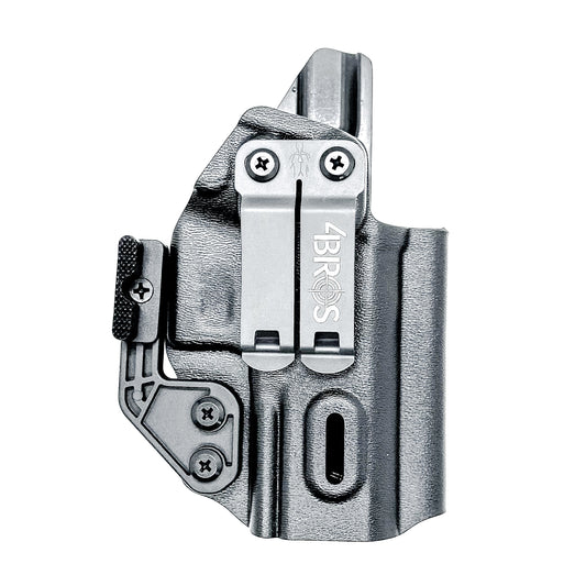Precision-fit IWB inside the waistband holster for the Staccato HD C3.6 from Four Brothers. Slim, secure, and adjustable for optimal comfort and concealment.