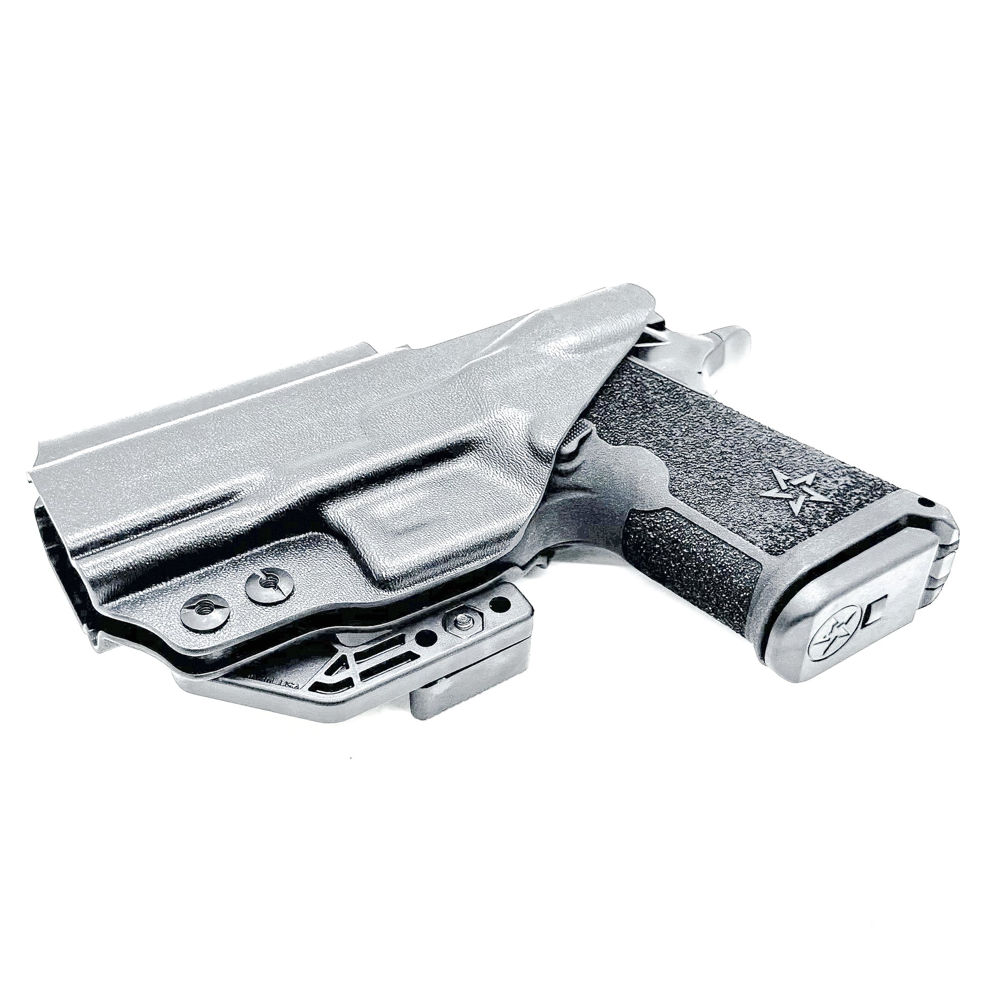 Precision-fit IWB inside the waistband holster for the Staccato HD C3.6 from Four Brothers. Slim, secure, and adjustable for optimal comfort and concealment.