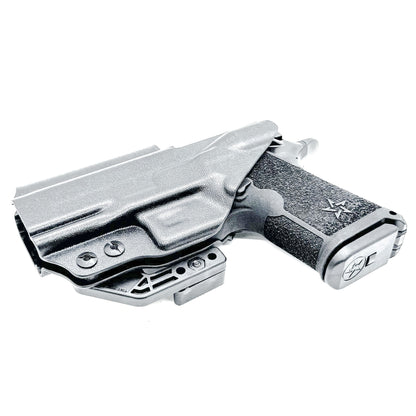 Precision-fit IWB inside the waistband holster for the Staccato HD C3.6 from Four Brothers. Slim, secure, and adjustable for optimal comfort and concealment.