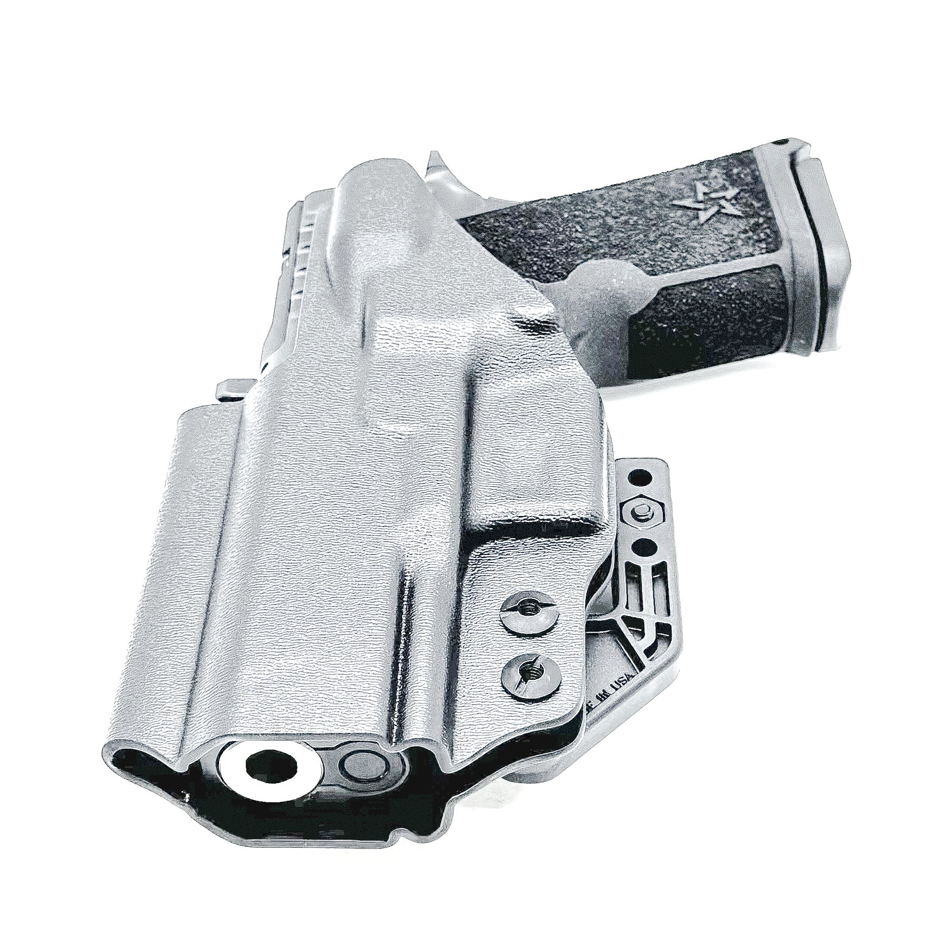 Precision-fit IWB inside the waistband holster for the Staccato HD C3.6 from Four Brothers. Slim, secure, and adjustable for optimal comfort and concealment.
