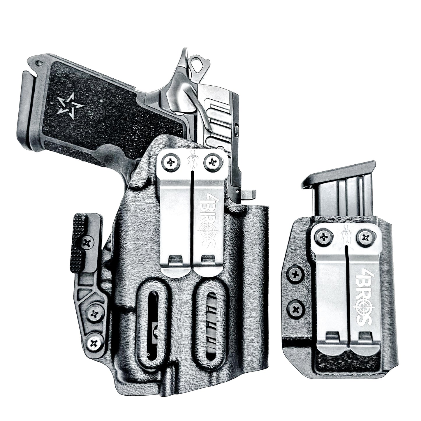 Staccato HD C3.6 & Surefire X3C IWB Holster with Magazine Carrier Combo