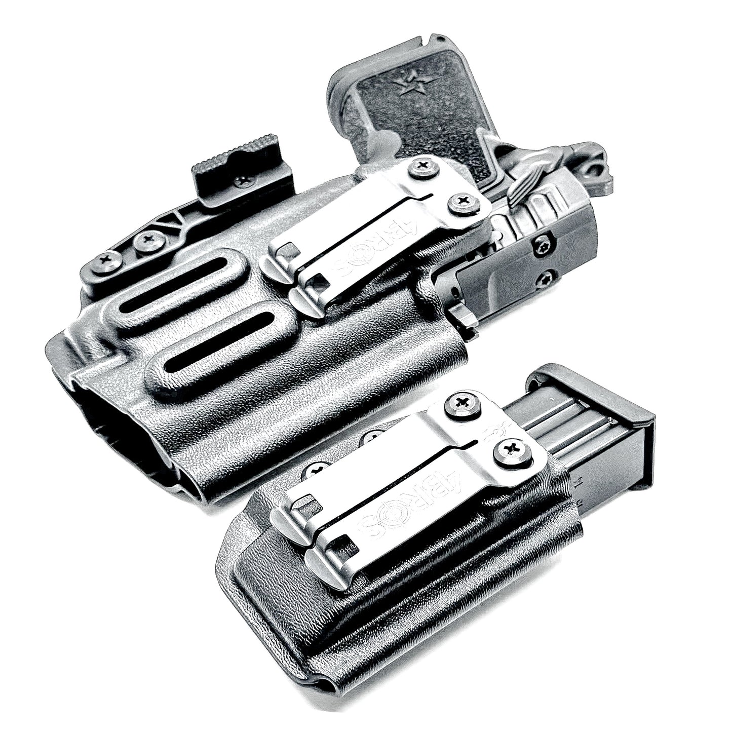 Staccato HD C3.6 & Surefire X3C IWB Holster with Magazine Carrier Combo