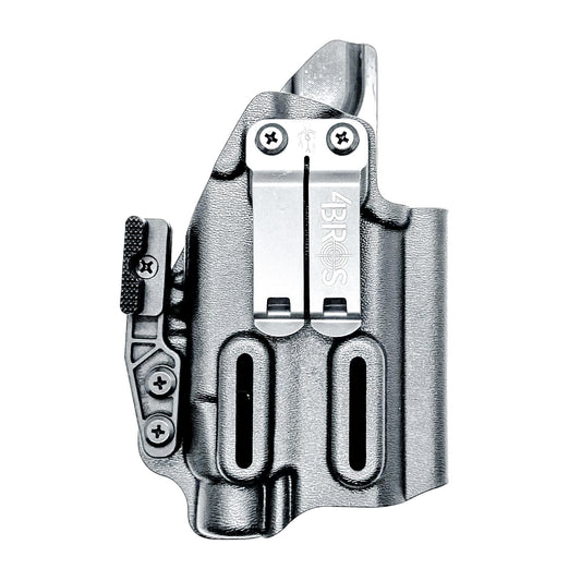 Precision-fit IWB inside the waistband holster for the Staccato HD C3.6 and Streamlight TLR-7 HL-X from Four Brothers. Designed for comfort and concealment.
