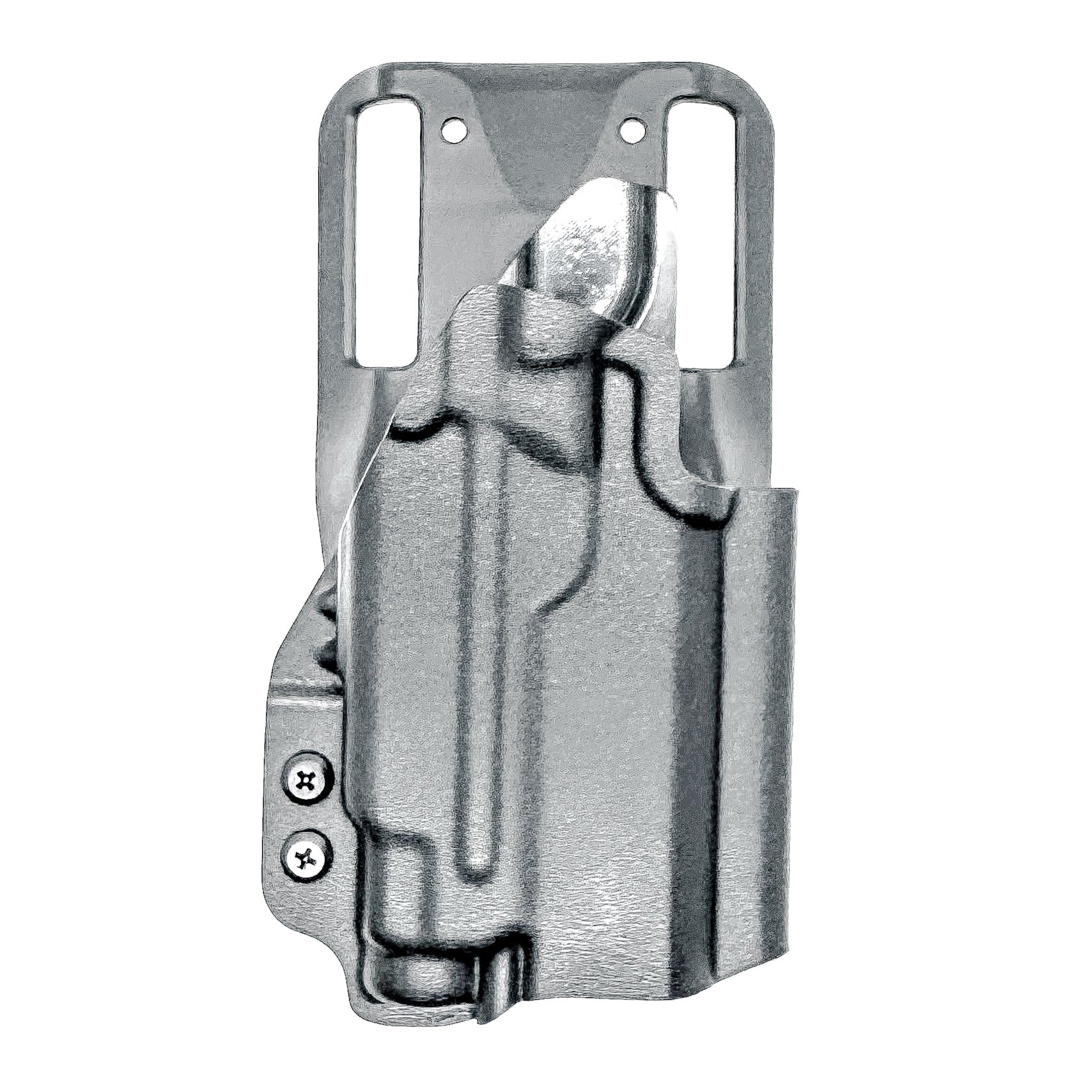 Precision-fit OWB outside the waistband duty & competition holster for the Staccato HD C3.6 and Streamlight 1913 TLR-7 Sub from Four Brothers. Made in the USA.