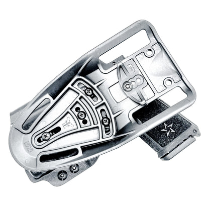 Precision-fit OWB outside the waistband duty & competition holster for the Staccato HD C3.6 and Streamlight 1913 TLR-7 Sub from Four Brothers. Made in the USA.