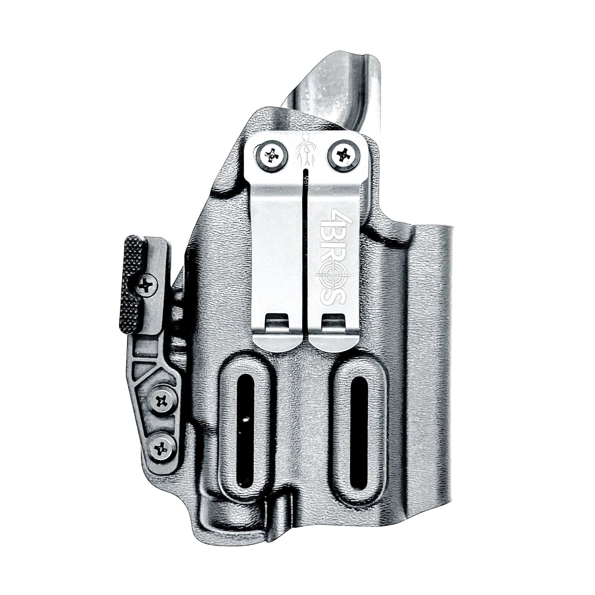 Precision-fit IWB inside the waistband holster for the Staccato HD C3.6 and Streamlight 1913 TLR-7 Sub from Four Brothers. Designed for comfort & concealment.