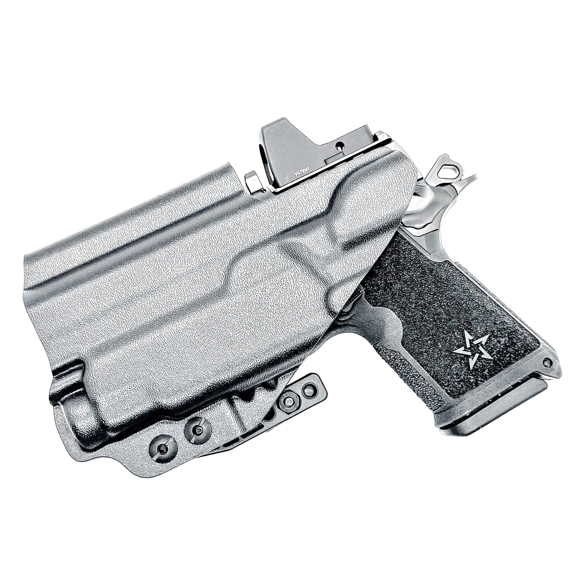 Precision-fit IWB inside the waistband holster for the Staccato HD C3.6 and Streamlight 1913 TLR-7 Sub from Four Brothers. Designed for comfort & concealment.