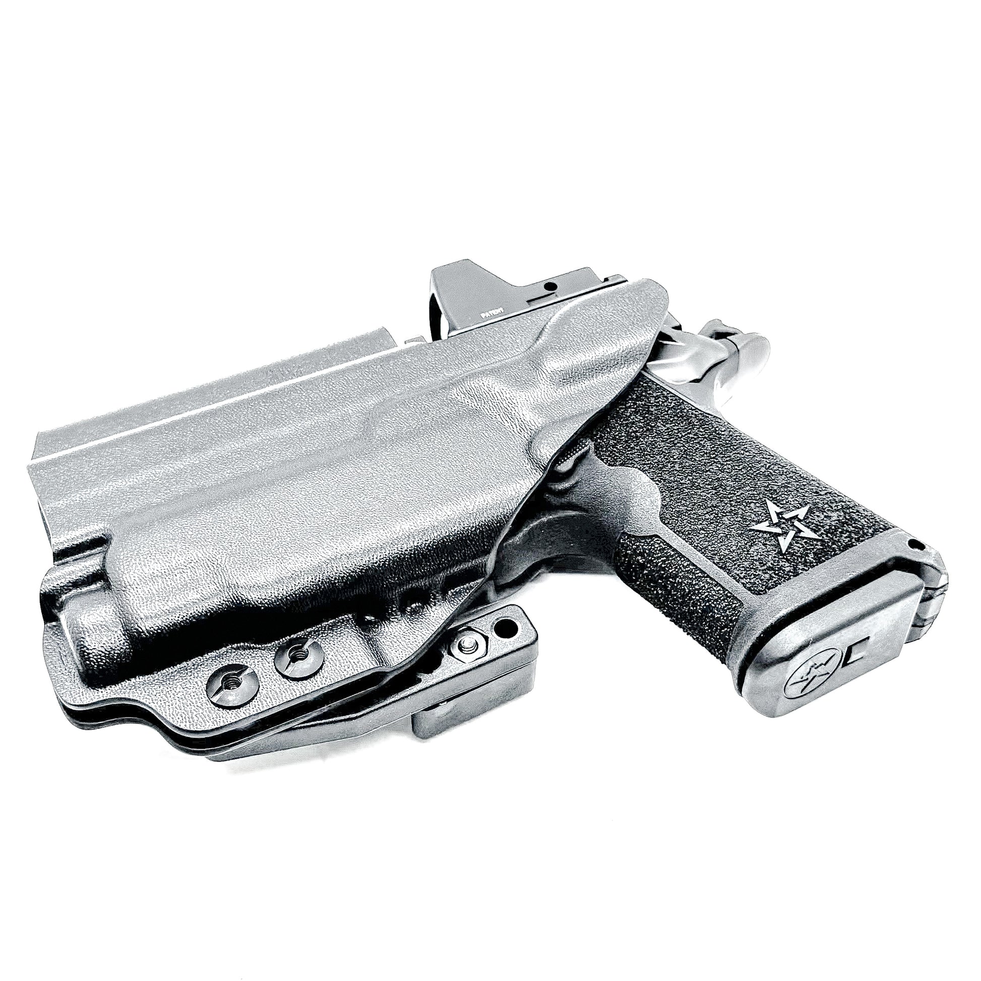 Precision-fit IWB inside the waistband holster for the Staccato HD C3.6 and Streamlight 1913 TLR-7 Sub from Four Brothers. Designed for comfort & concealment.