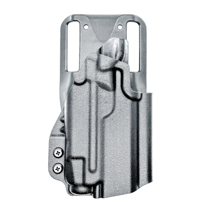Precision-fit OWB outside the waistband duty & competition holster for the Staccato HD C3.6 and Streamlight TLR-7 X from Four Brothers
