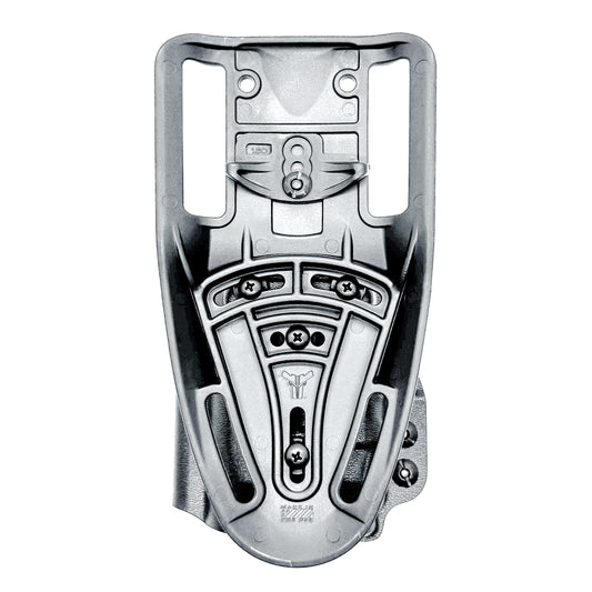 Precision-fit OWB outside the waistband duty & competition holster for the Staccato HD C3.6 and Streamlight TLR-7 X from Four Brothers