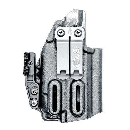Precision-fit IWB inside the waistband holster for the Staccato HD C3.6 and Streamlight TLR-7 X from Four Brothers