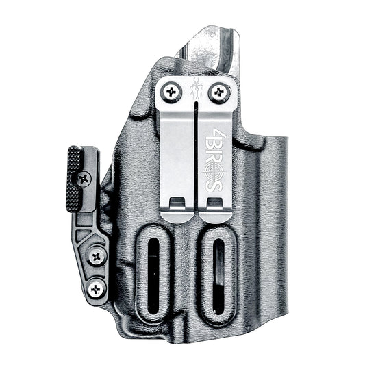 Precision-fit IWB inside the waistband holster for the Staccato HD C3.6 and Streamlight TLR-7 X from Four Brothers