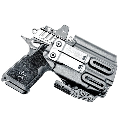 Precision-fit IWB inside the waistband holster for the Staccato HD C3.6 and Streamlight TLR-7 X from Four Brothers