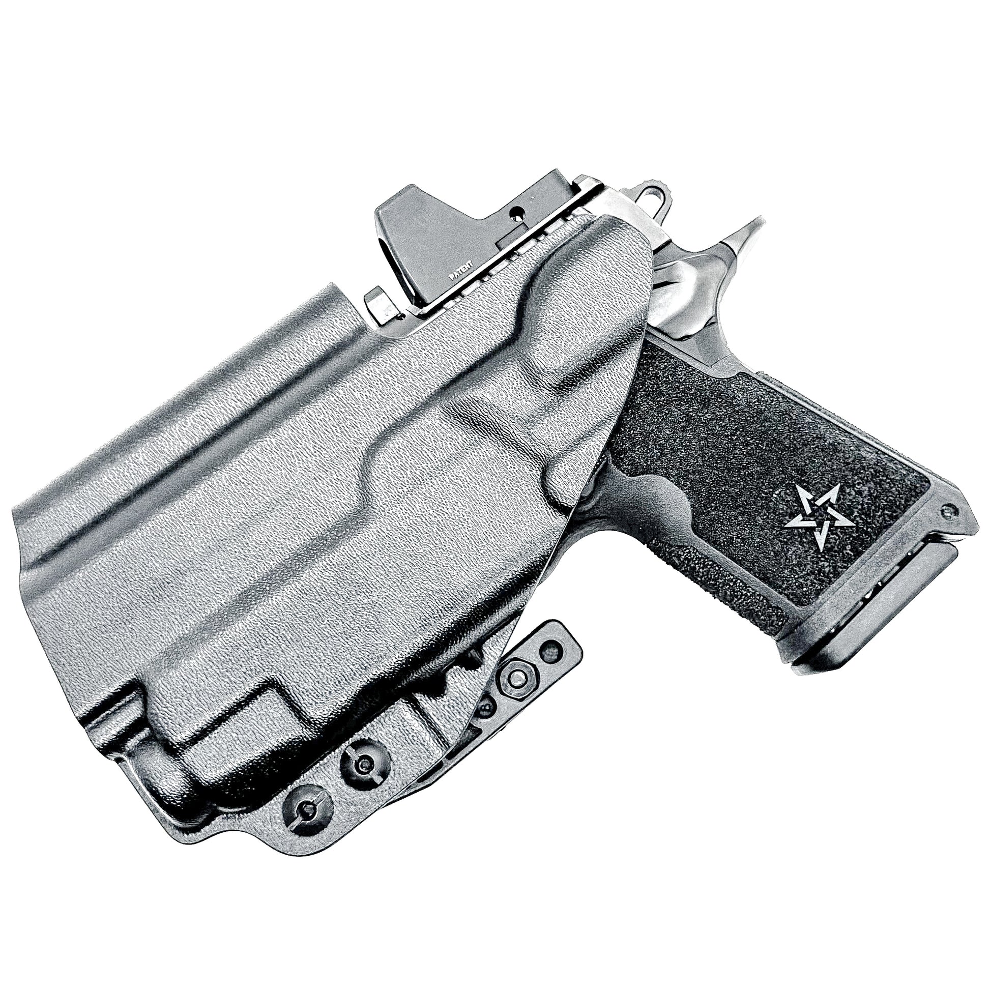 Precision-fit IWB inside the waistband holster for the Staccato HD C3.6 and Streamlight TLR-7 X from Four Brothers