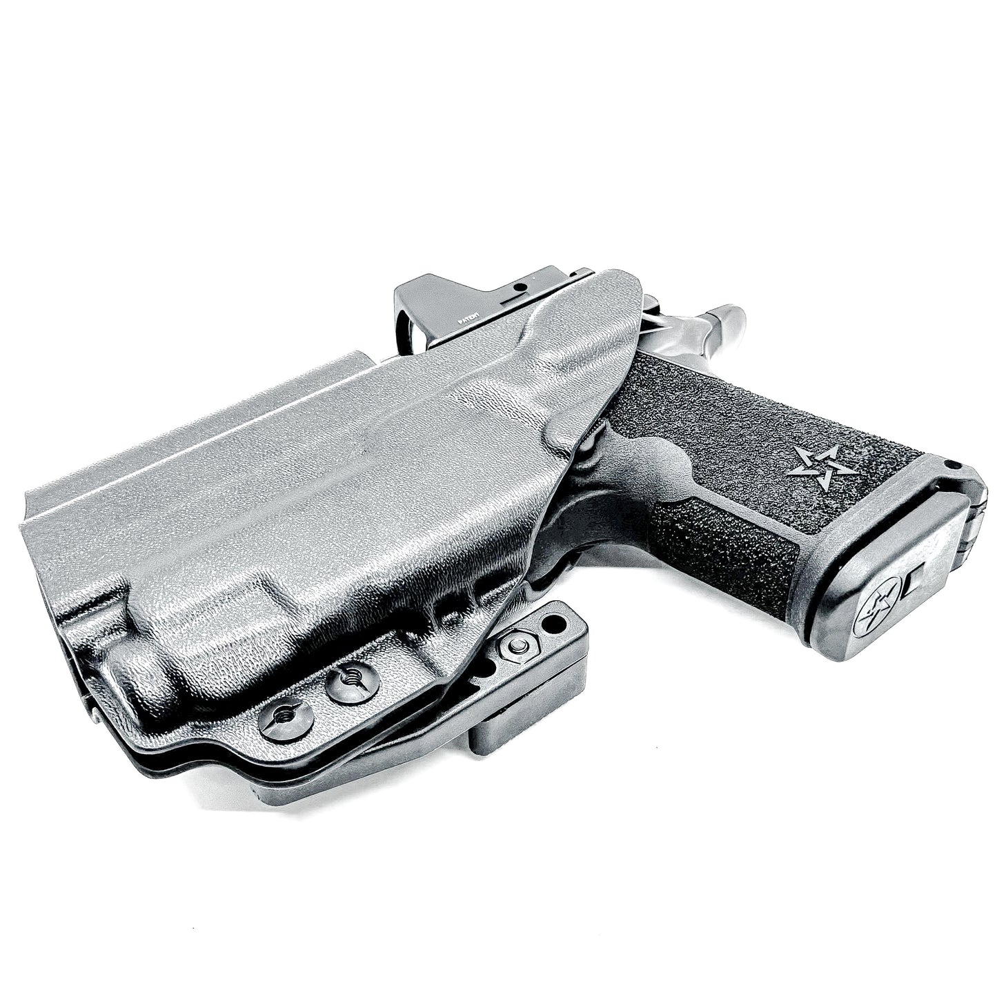Precision-fit IWB inside the waistband holster for the Staccato HD C3.6 and Streamlight TLR-7 X from Four Brothers