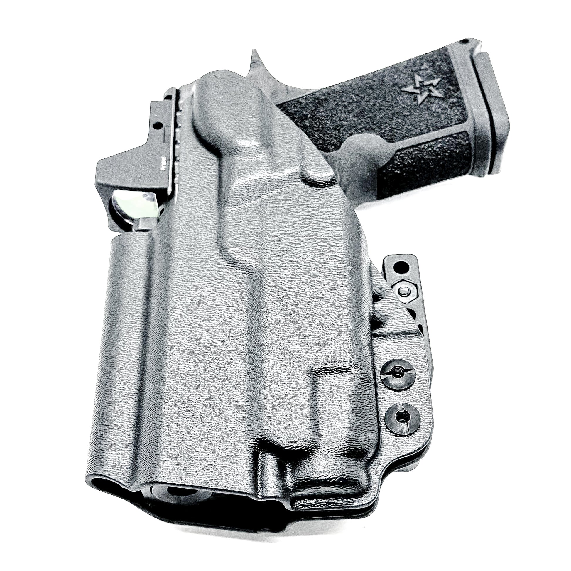 Precision-fit IWB inside the waistband holster for the Staccato HD C3.6 and Streamlight TLR-7 X from Four Brothers