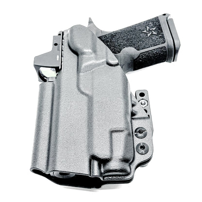 Precision-fit IWB inside the waistband holster for the Staccato HD C3.6 and Streamlight TLR-7 X from Four Brothers