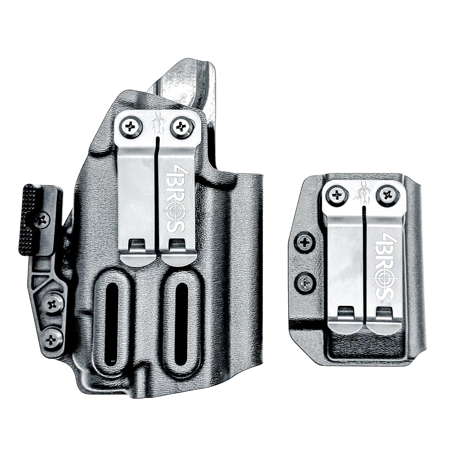 Inside Waistband (IWB) holster for Staccato HD C3.6 with Streamlight TLR-7 X and 9MM mag carrier