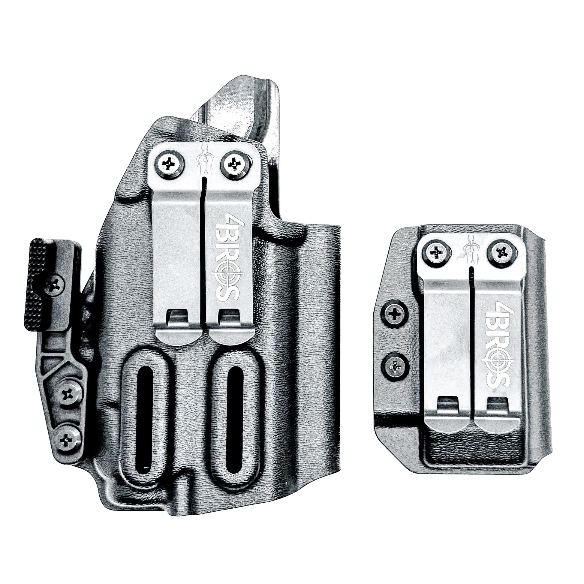 Inside Waistband (IWB) holster for Staccato HD C3.6 with Streamlight TLR-7 X and 9MM mag carrier
