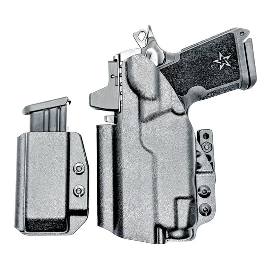 Inside Waistband (IWB) holster for Staccato HD C3.6 with Streamlight TLR-7 X and 9MM mag carrier