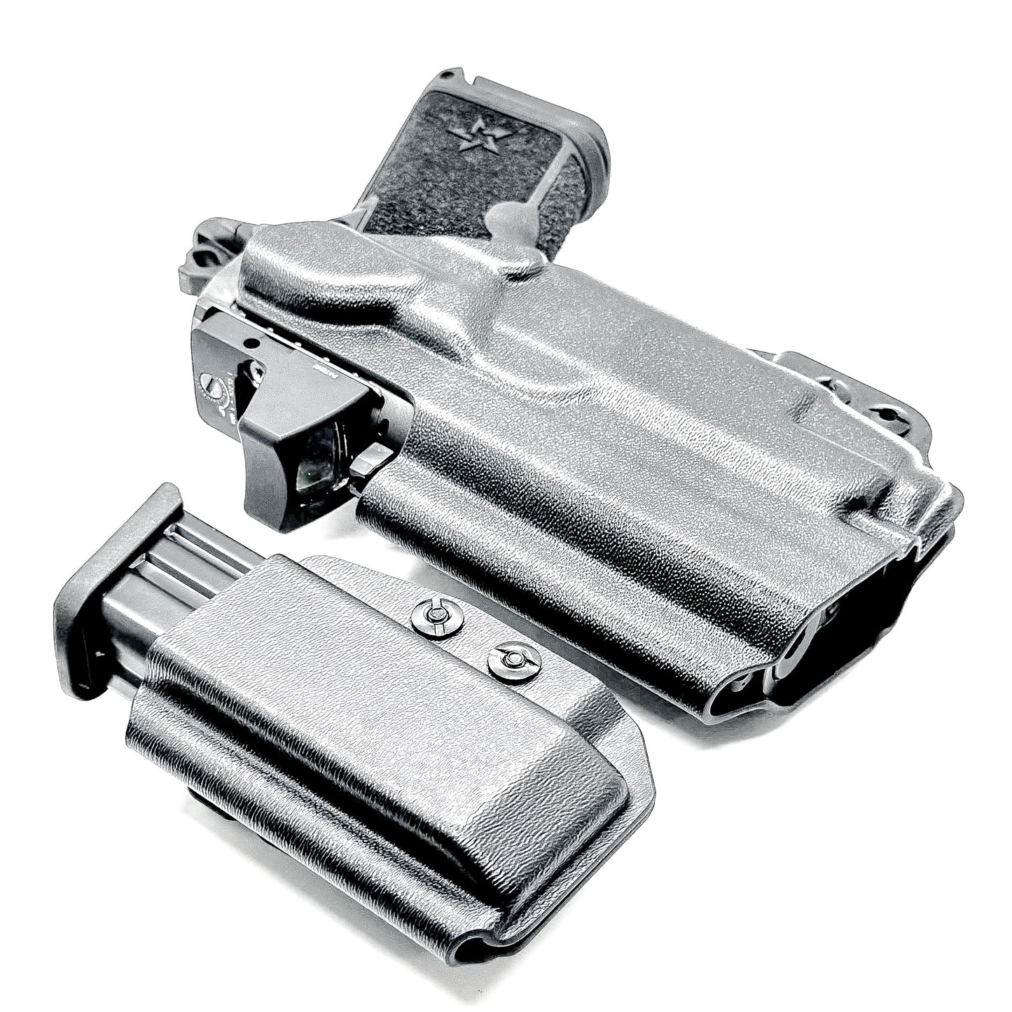 Inside Waistband (IWB) holster for Staccato HD C3.6 with Streamlight TLR-7 X and 9MM mag carrier
