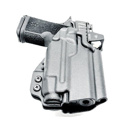 Precision-fit OWB Outside Waistband holster for the Staccato HD C3.6 and Streamlight TLR-7 X from Four Brothers
